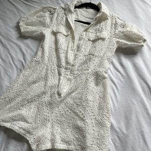 Boohoo White Romper!